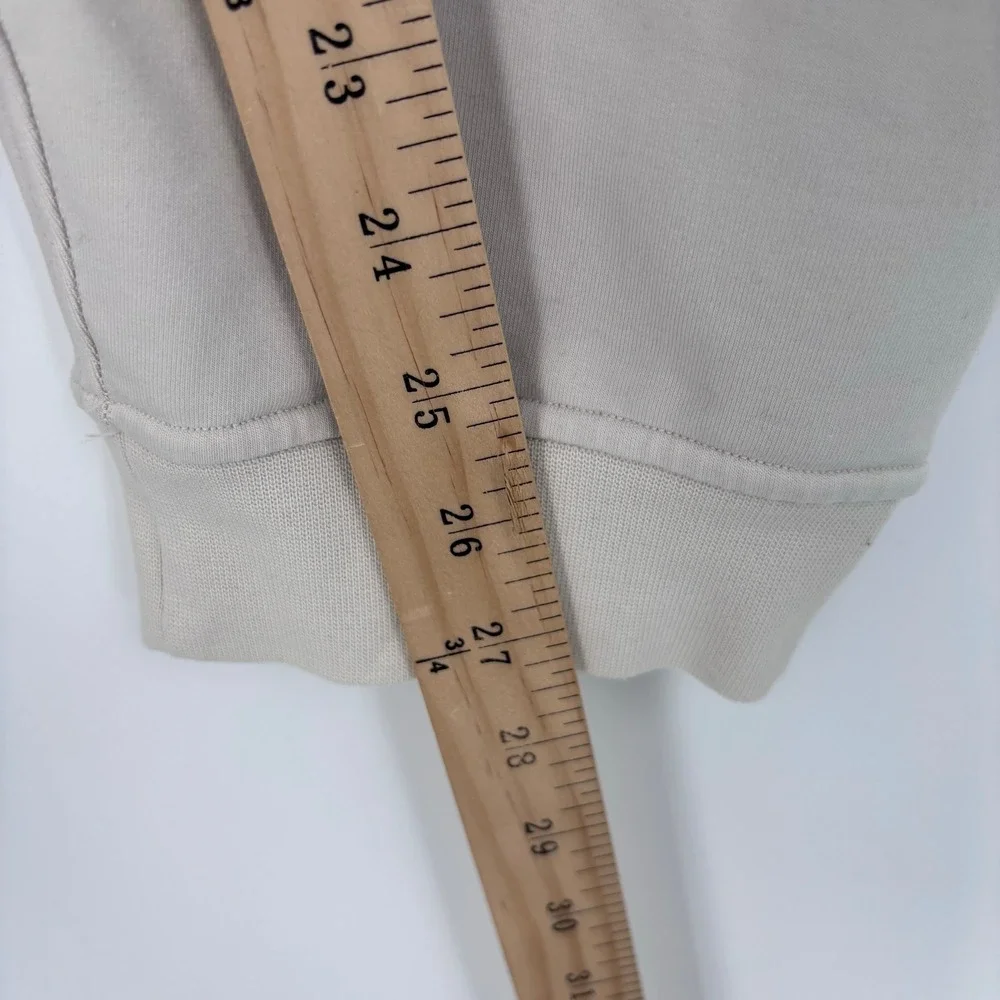 Lululemon City Sweat Joggers Mens Large Bone White Athletic Training Sweatpants